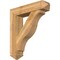 Ekena Millwork Funston Arts and Crafts Rough Sawn Bracket w/ Offset Brace, Western Red Cedar, 8"W x 34"D x 38"H BKT0806X34X38FST03RWR - alternate 1